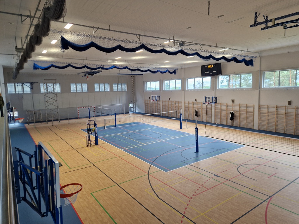 Łubiana ma nową halę sportową. Inwestycja kosztowała ponad 16 mln zł